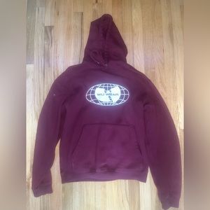 Wutang Clan Wu-Wear Burgundy Sweatshirt